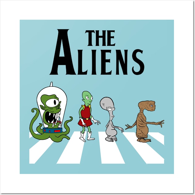 The Aliens Wall Art by Titius